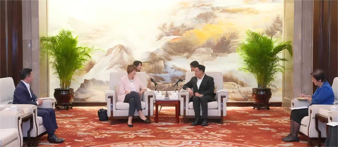 冯飞会见德国汽车工业协会主席穆希雅