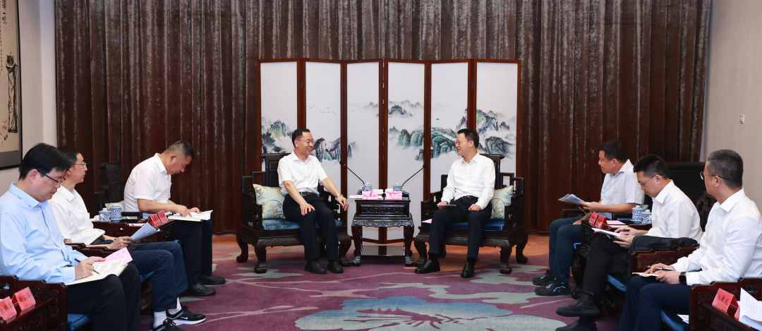 王祺扬会见三峡集团客人