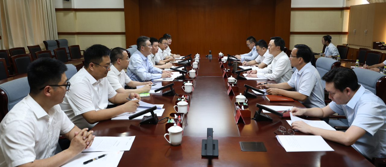 王祺扬会见中船集团湖海试验中心客人