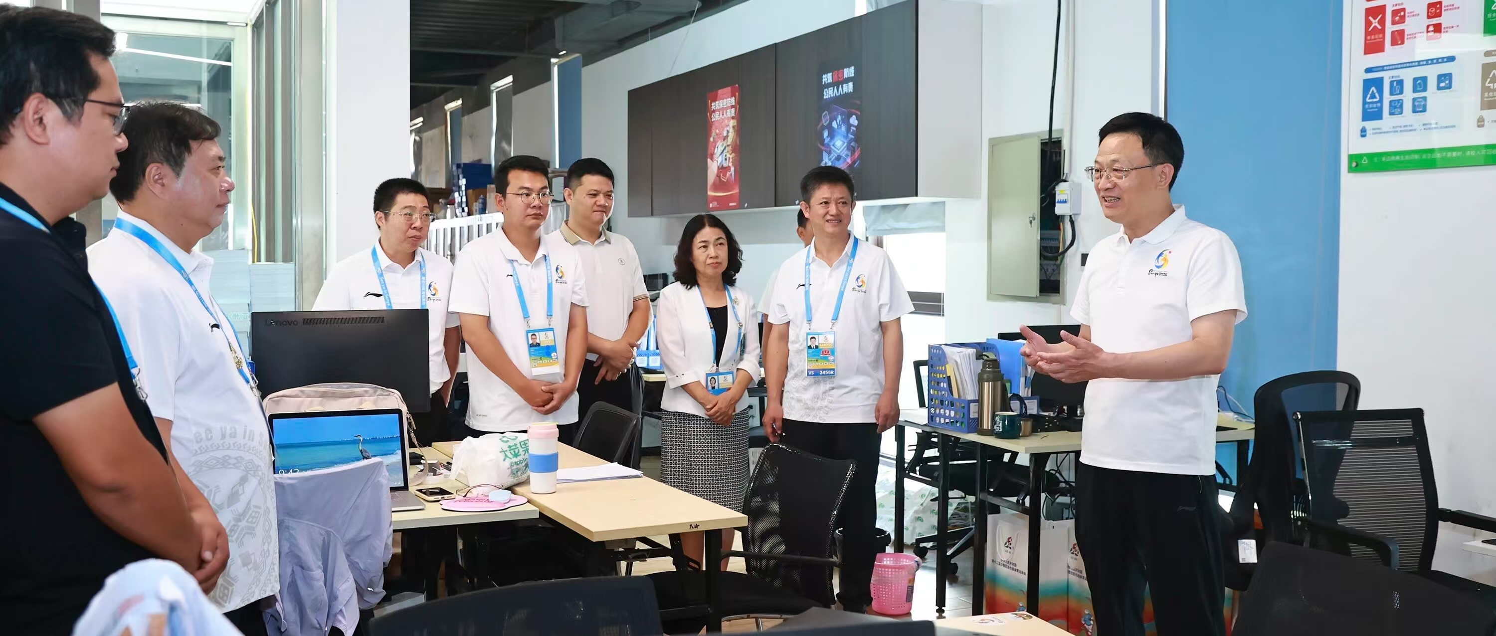 王祺扬调研三亚亚沙会赛后收尾工作和“五一”假期旅游市场 向全市广大劳动者致以节日问候
